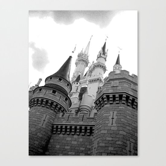 Disney Castle Canvas Print