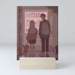 Rainy Vending Machine - Kendall Smith Mini Art Print