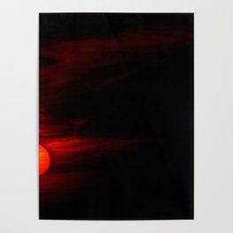 Concept sunset : Rebrum solem Poster