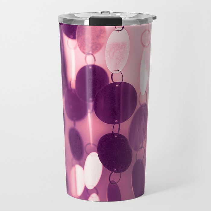GLAM CIRCLES #Pink/Purple #1 Travel Mug