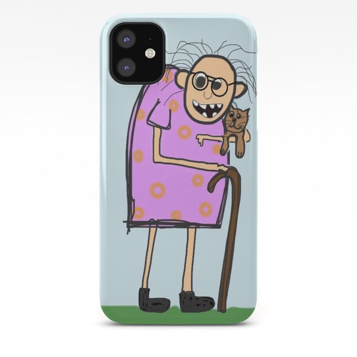 The Cat Lady Iphone Case By Mikechanner Society6