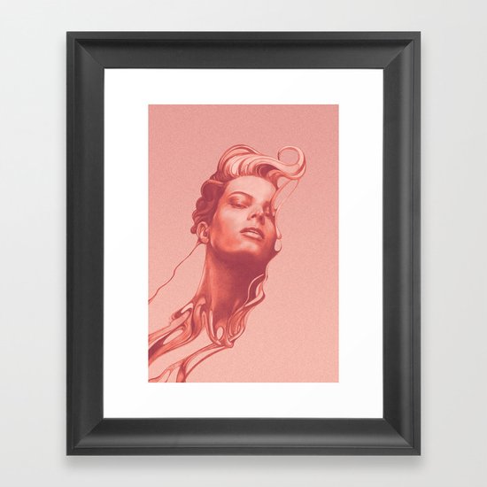 Strawberry Dream Framed Art Print