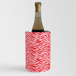 Tiger Print - Red and Pink Wine Chiller