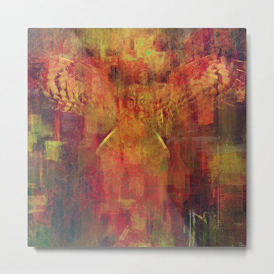 The messenger of Halloween Metal Print