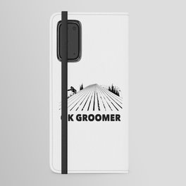 Ok Boomer Ok Groomer Skiing Android Wallet Case