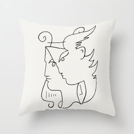 Poster-Jean Cocteau-Orpheus. Throw Pillow