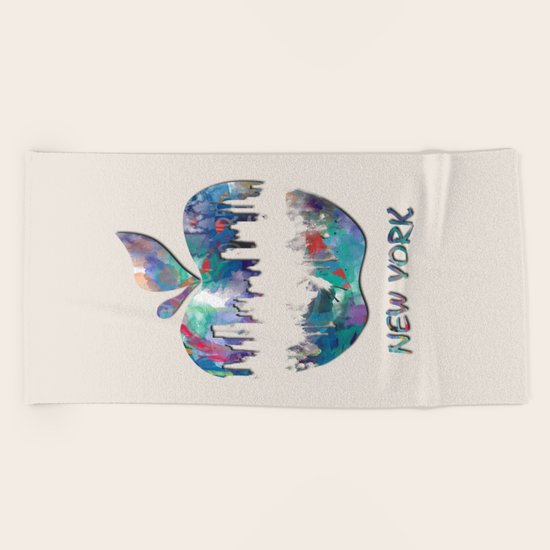new York Beach Towel