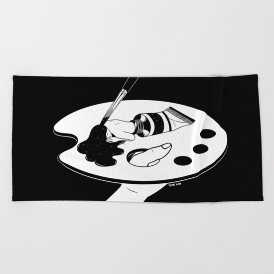 You're my favorite color Beach Towel