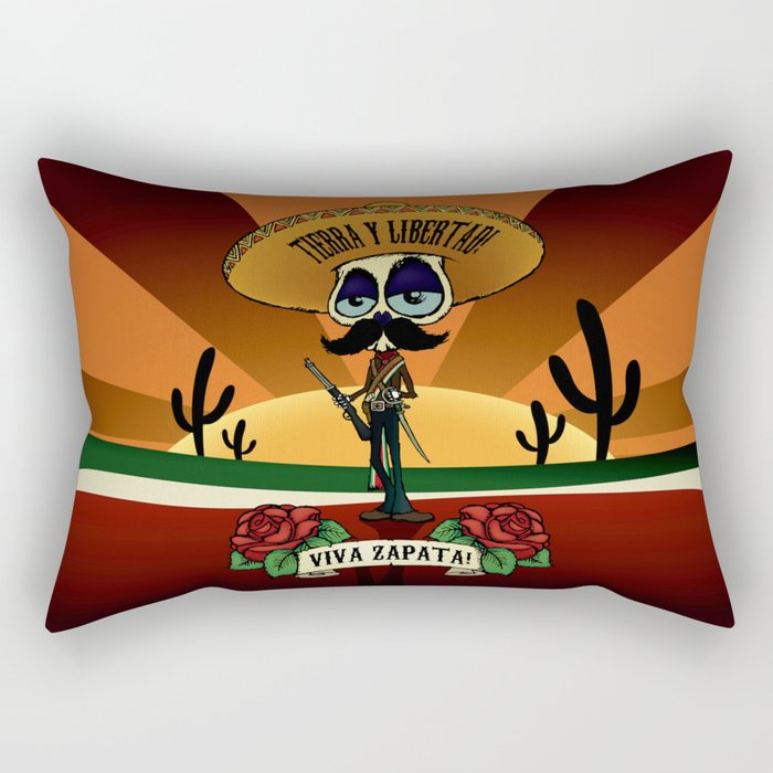 Viva Zapata! Rectangular Pillow