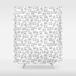 Cats. Cats. Cats Shower Curtain