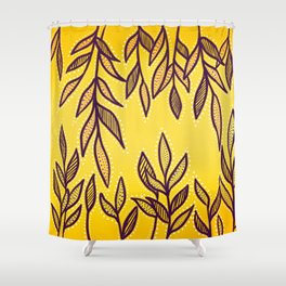 Pattern with dots Shower Curtain