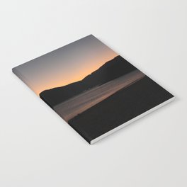 Brazil Photography - Beautiful Sunset By The Ocean Shore Notebook