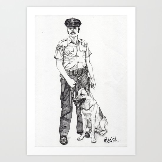 K-9 Art Print