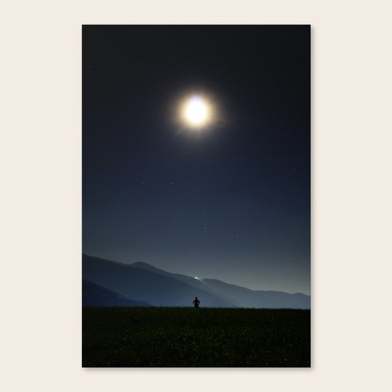Full Moon Canvas Print
