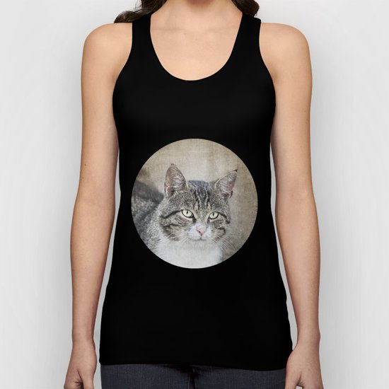 Mr. Cat Unisex Tank Top