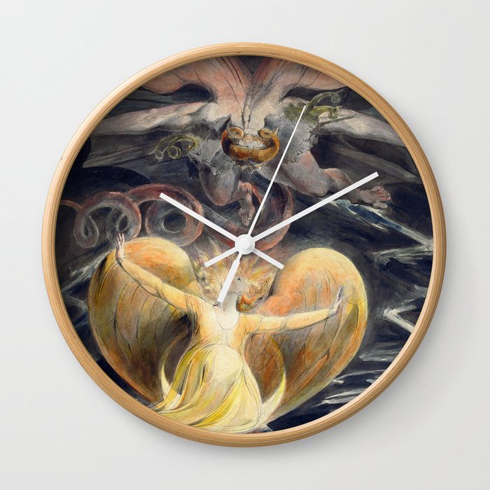 William Blake The Great Red Dragon And The Woman Clothed With The