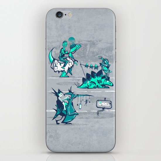Post Human Caravan iPhone & iPod Skin