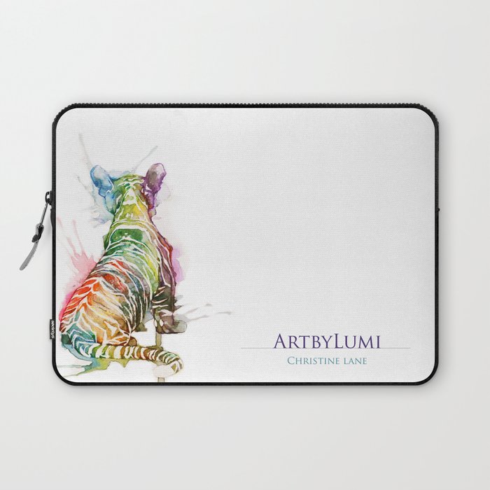 The Tigers Stripes Laptop Sleeve