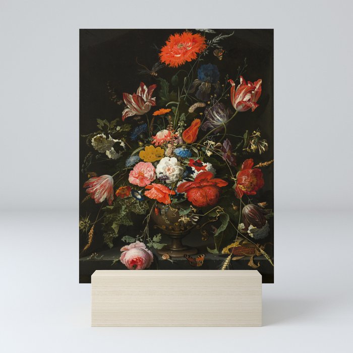 Elegant Flowers Mini Art Print