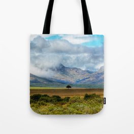 South Africa Photography - A Small Tree Surrounded By Big Landscape  Tote Bag