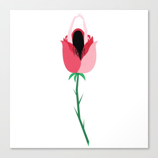 Make love not war Canvas Print
