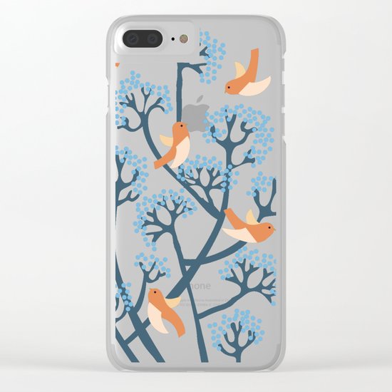 Birds Are singing Clear iPhone Case