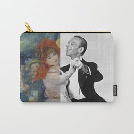 A VERTICAL INTERPRETATION - Vintage Retro Collage Mashup Carry-All Pouch