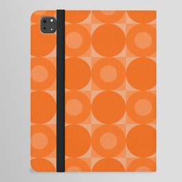 mid century modern geometric design iPad Folio Case