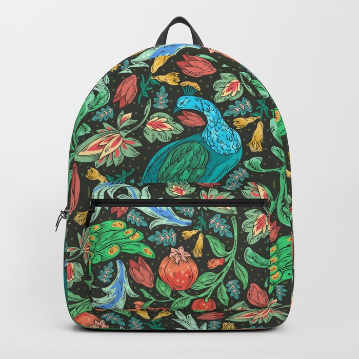 peacocks backpack