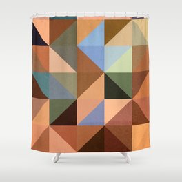 Abstract Bohemian Fall  Shower Curtain