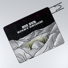Bixby Bridge Big Sur Picnic Blanket