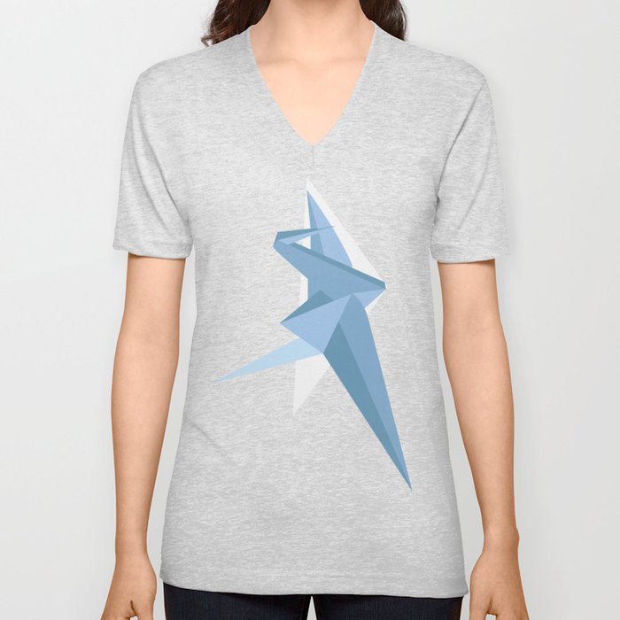 Crane V Neck T Shirt