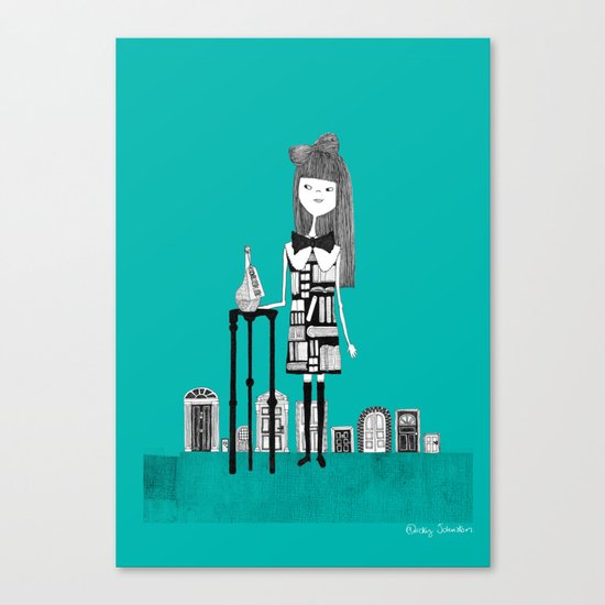DRINK ME Canvas Print