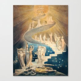 William Blake - Jacob's Ladder Canvas Print