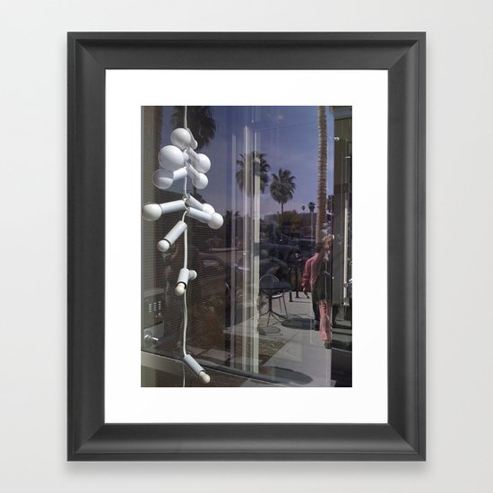 White Light Framed Art Print