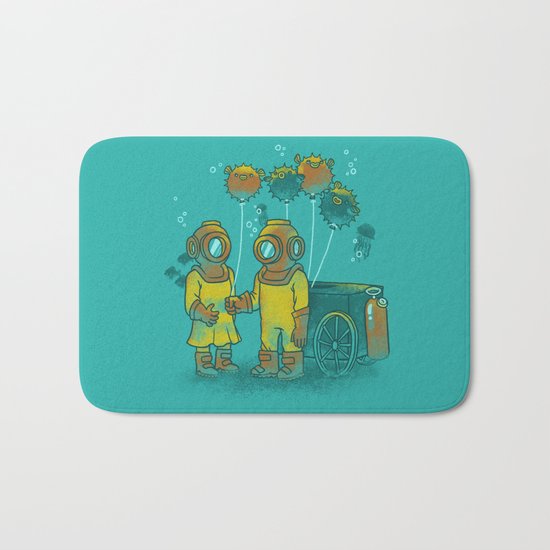 the BalloonFish Vendor Bath Mat