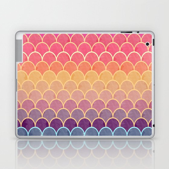 Watercolor Lovely Pattern VVIV Laptop & iPad Skin
