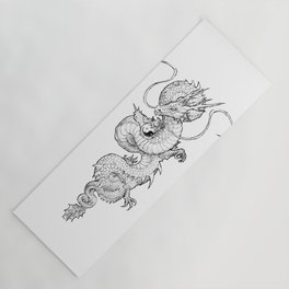 chinese dragon tattoo japanese dragon drawing dragon ink dragon Yoga Mat
