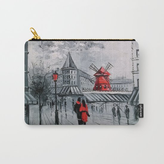 Romance in Paris Carry-All Pouch