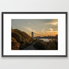 Love in the Heights Framed Art Print