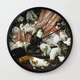 My Wife's Lovers - Carl Kahler Wall Clock | Wife, Turkish, Animal, Pets, Carlkahler, Oil, Johnson, Birdsall, Lovers, Katebirdsall 