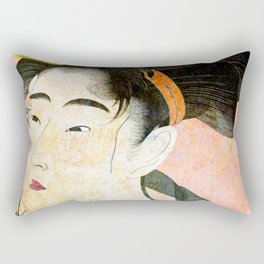 Glistening Woman Rectangular Pillow