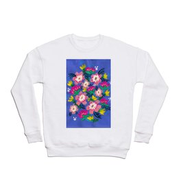 Pink Blooms Crewneck Sweatshirt