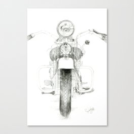Motorcycle 1 Canvas Print