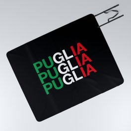 PUGLIA Italian Flag Picnic Blanket