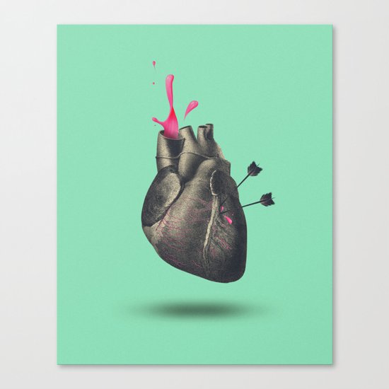 heart of sugar Canvas Print