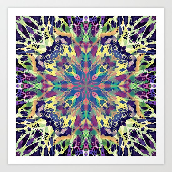 Volcano Art Print