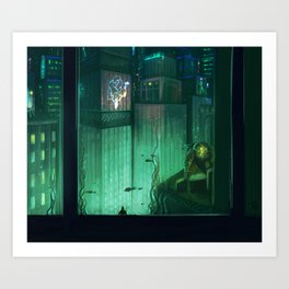 Bioshock Art Prints Society6