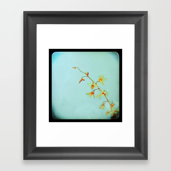 Baby Blue Framed Art Print