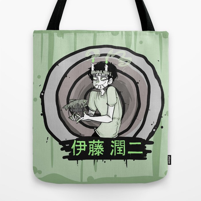 Junji ito tote bag top